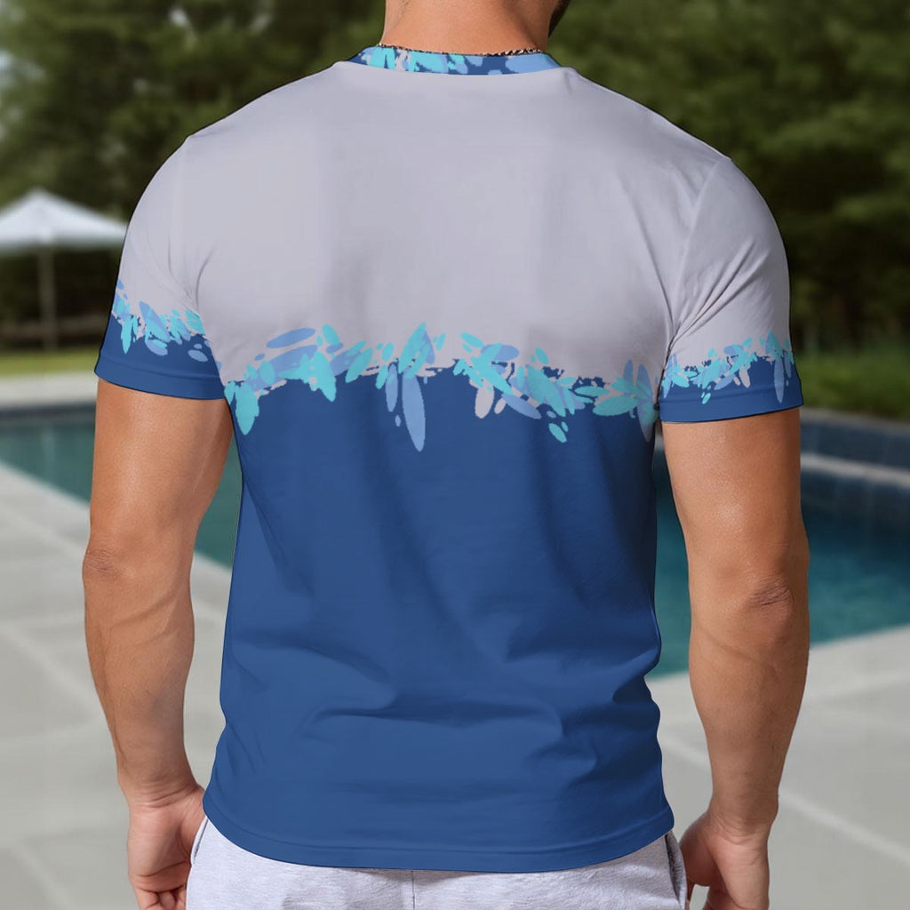 Eco-friendly All-Over Print Men's Short Sleeve T-shirt