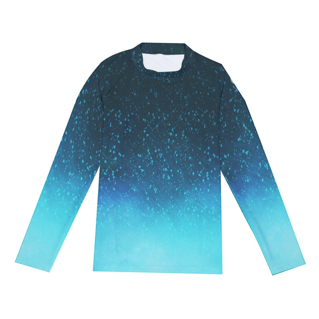 Dark ocean long sleeve surf shirt