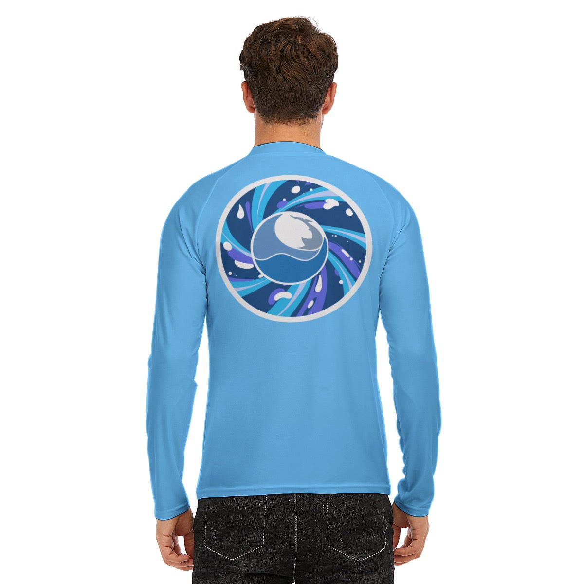 All-Over Print Men's Long Sleeve Tight surf clothing